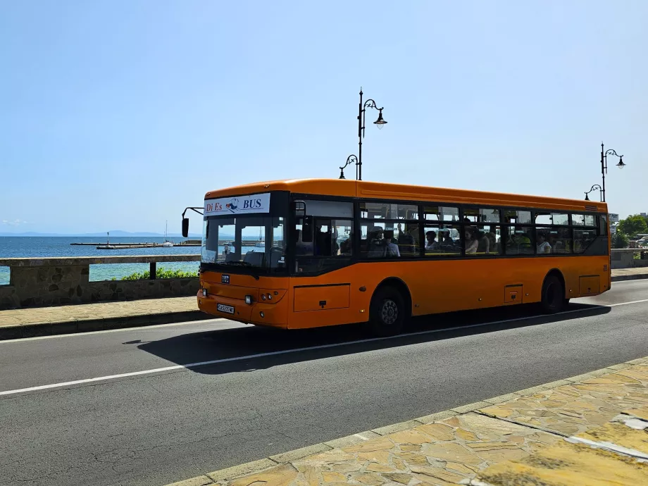 Autobus per la vecchia Nessebar