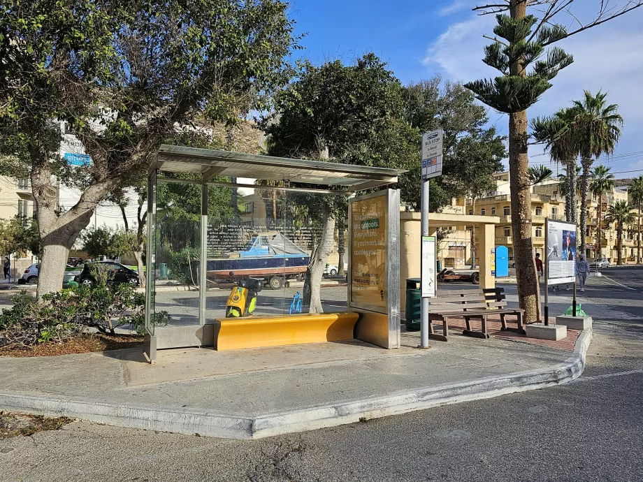 Fermata dell'autobus di Xlendi