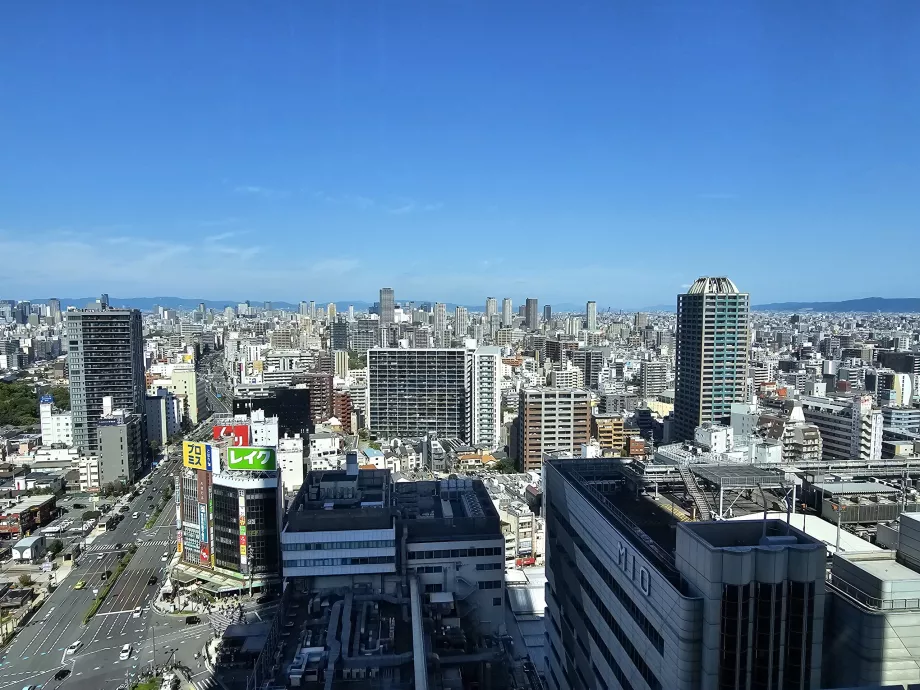 Vista dal giardino Harukas 300