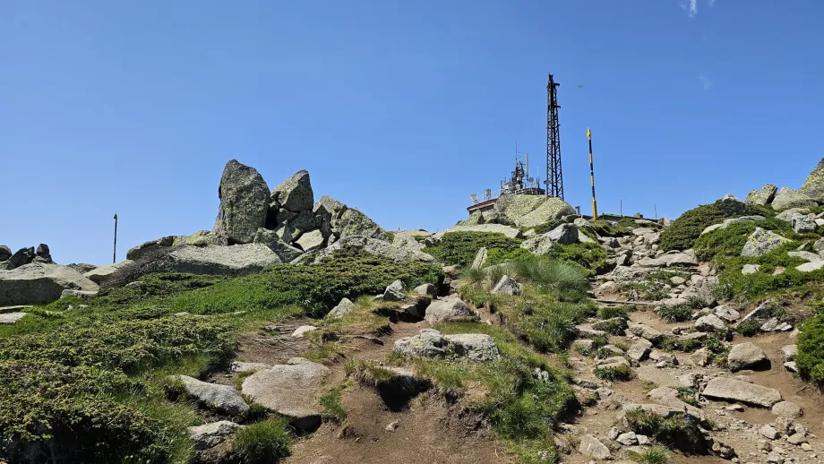 La vetta più alta dei monti Vitosha - "Cherni vrh"