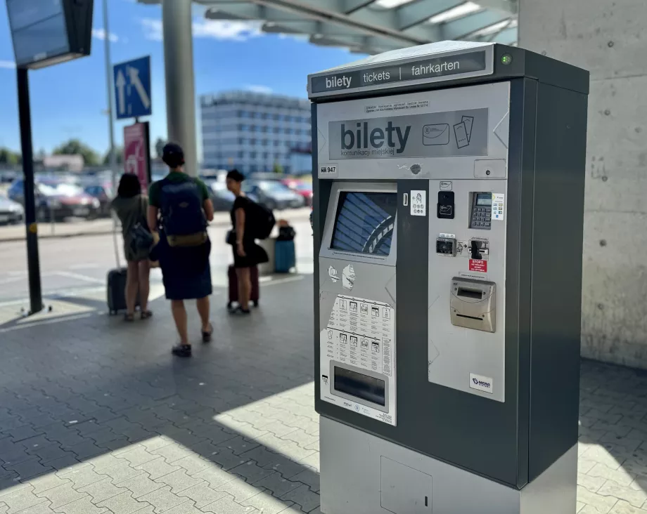 Biglietteria automatica in aeroporto