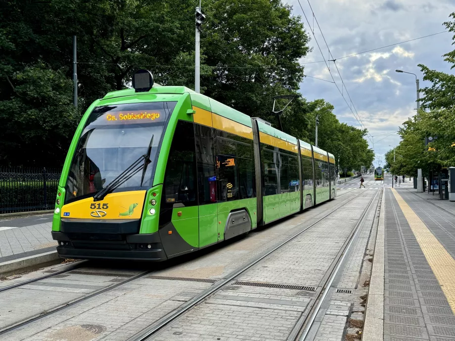 Tram a Poznan