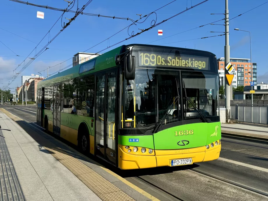 Autobus a Poznan