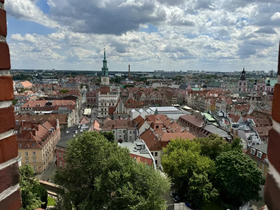 Vista dal Castello Reale di Poznan