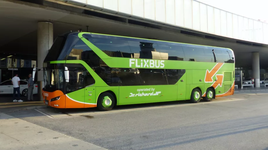 Flixbus all'aeroporto di Vienna