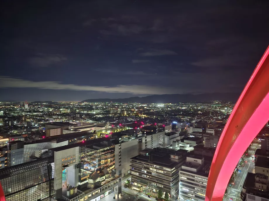 Vista dalla torre di Kyoto