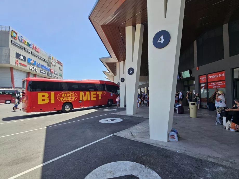 Stazione degli autobus di Varna