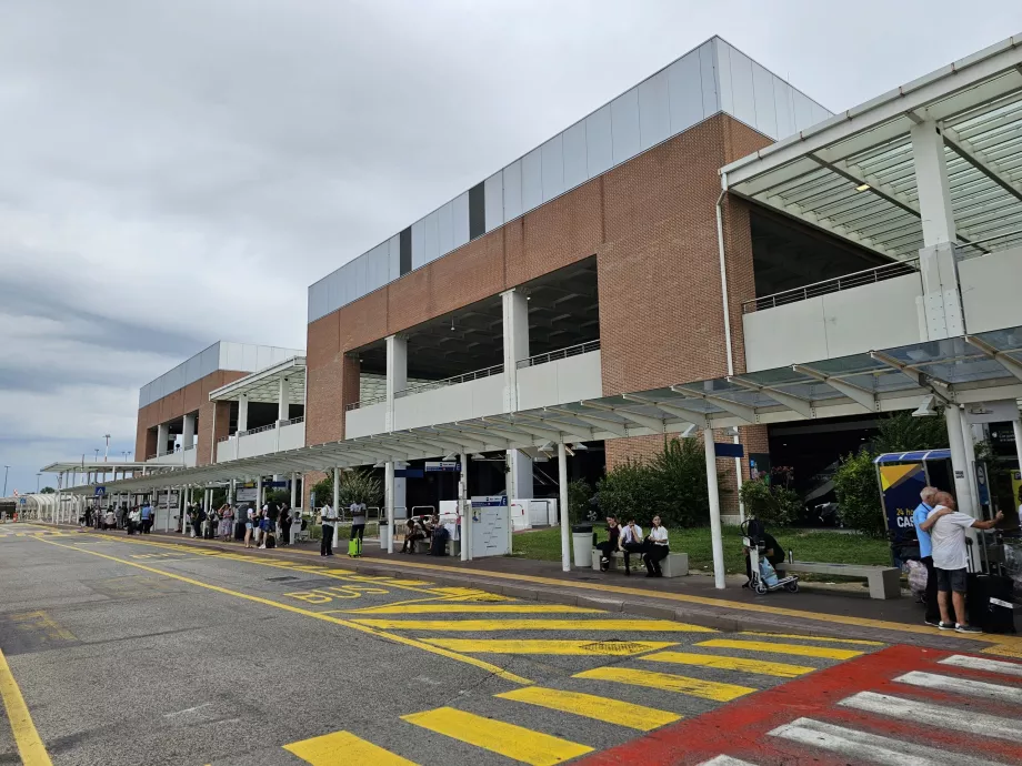 arrivo dall'aeroporto di Venezia