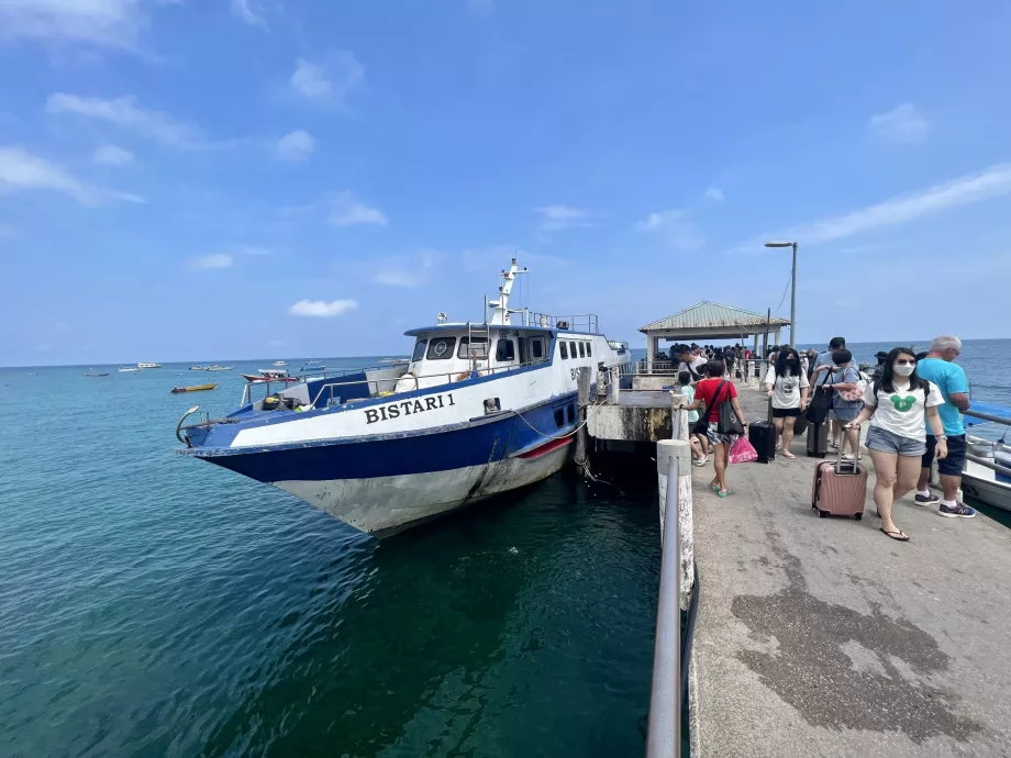 Barca Bluewatter Bistari a Tioman